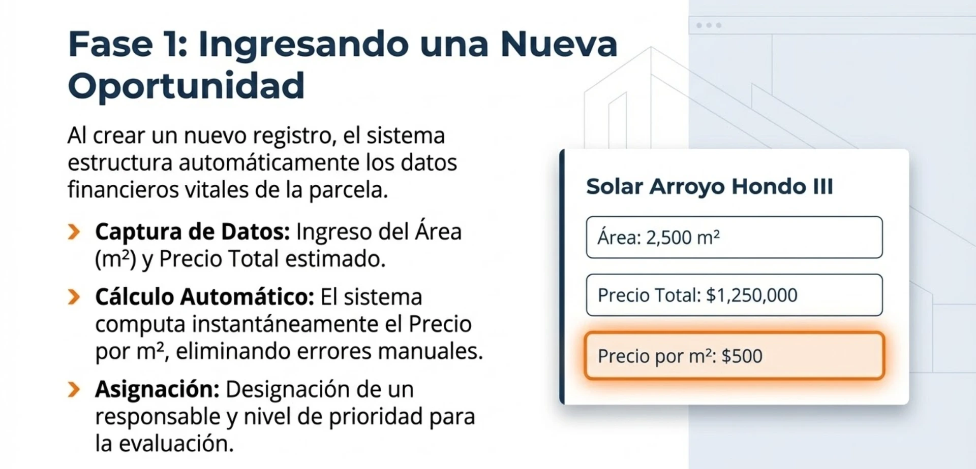 Menos intuición, más criterio al evaluar un solar