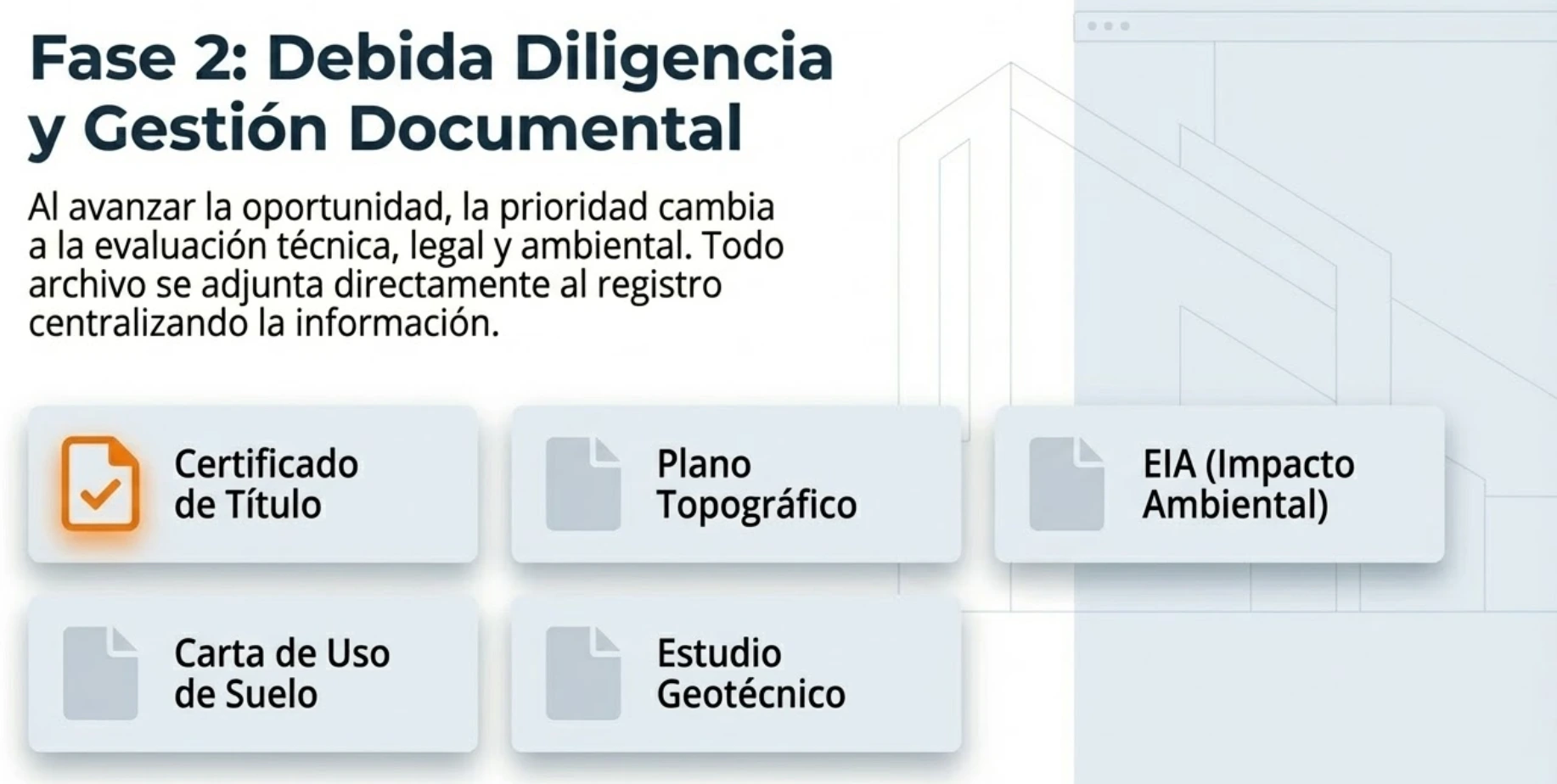 Debida diligencia con expediente centralizado